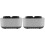 2Pcs Battery Powered Grey Ashtray Air Purifier Dual Function for Home 4