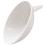 2Pcs Multi-Purpose White Plastic Strainers for Pasta Fruit and Rice 10