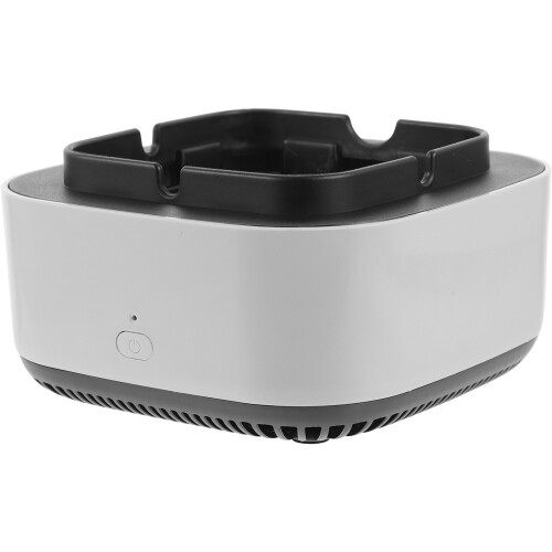 2Pcs Battery Powered Grey Ashtray Air Purifier Dual Function for Home