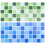4Pcs Summer Pad Pet Cooling Cushion Comfortable Sleeping Mat 1