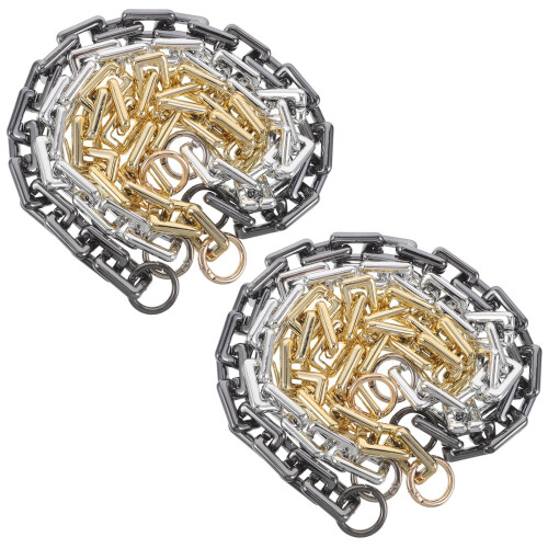 15Pcs Acrylic Bag Chain Strap Extender for Women Handbag Replacement