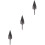 3 Sets Electric Drilling Wood Chopper Firewood Bit Splitting Bits Tool 5