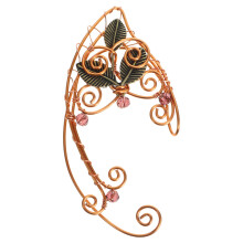 2St Rose Oorclip Oorhanger Earcuff Elegantie Vrouwen