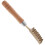 2Pcs Premium Fish Scale Tool with Serrated Teeth Light Brown 10