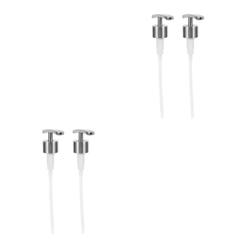 4Pièces Distributeur Robuste En Acier Inoxydable Couleur Blanche 2