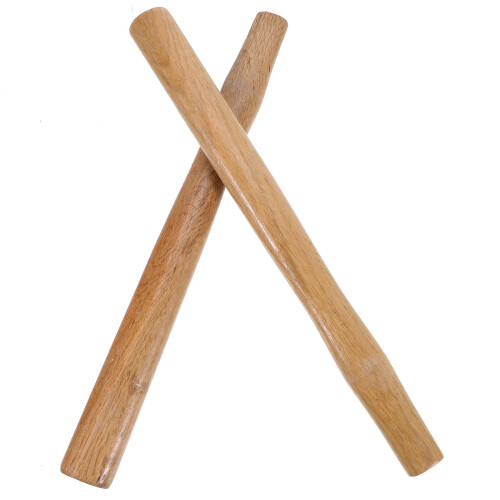 4Pcs Handle Replacement Wooden Beige Durable Grip 1
