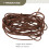 20 Pcs Elastic Thread Rubber Band Accessories High Elasticity 10