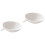 2Pcs Multi-Purpose White Plastic Strainers for Pasta Fruit and Rice 4