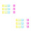 60Pcs Battery Safety Box Plastic Container Portable Carrying Case 7