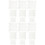 30Pcs Durable Plastic Canvas Sheets White Mesh Grid DIY Craft Material 7