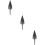 3 Sets Electric Drilling Wood Chopper Firewood Bit Splitting Bits Tool 9