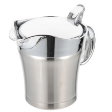 2St Zilveren Servingsaus Pot Met Anti-Drip Schenktuit Voor Thuis