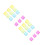 60Pcs Battery Safety Box Plastic Container Portable Carrying Case 4