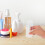 9Pcs Transparent Empty Push Down Pump Bottles for Nail Remover Liquid 3