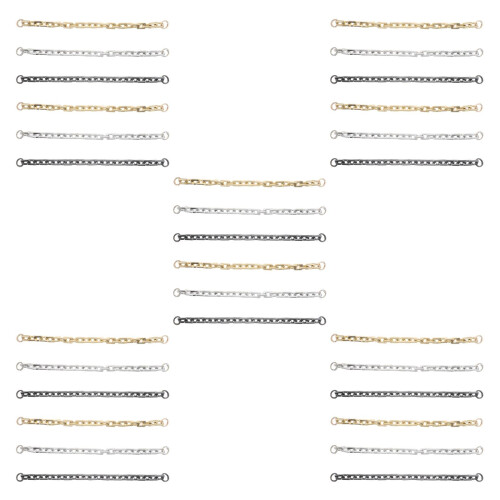 15Pcs Acrylic Bag Chain Strap Extender for Women Handbag Replacement 2