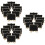 36Pcs Chalkboard Signs Mini Black Desktop Boards with Wood Frame 7