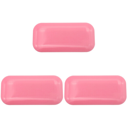 3Pcs Eyelash Extension Silicone Gasket Pink Reusable Makeup Tools 1