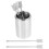 4Sets Stainless Steel Stir Sticks for Coffee Reusable Silver Bar Tools 2