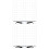 Raindrops  2 Pieces Facial Headband Eyebrow Positioning Ruler 7