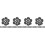 160 Sets D Ring Luggage Buckle D-Ring Iron Rivet 4