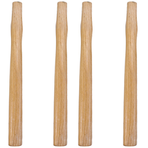 4Pcs Handle Replacement Wooden Beige Durable Grip 2