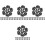 160 Sets D Ring Luggage Buckle D-Ring Iron Rivet 3