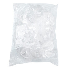 40Pcs Portable Disposable Rabbit Cage Liners Universal Size White Film