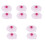 10Pcs Pink Silicone Mug Lids Leakproof Multipurpose Cup Covers 2
