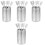 4Sets Stainless Steel Stir Sticks for Coffee Reusable Silver Bar Tools 5