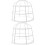 2Pcs White Metal Detector Guard Cover Easy Install for Home Use 7