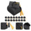 200Pcs Black Paper Graduation Candy Boxes Multi-Function Gift Cases 6