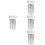 4Sets Stainless Steel Stir Sticks for Coffee Reusable Silver Bar Tools 8