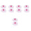 10Pcs Pink Silicone Mug Lids Leakproof Multipurpose Cup Covers 3