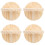4pcs Wall Cat Jumping Platform Cat Climbing Frame Wood Pet 5