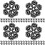 160 Sets D Ring Luggage Buckle D-Ring Iron Rivet 5