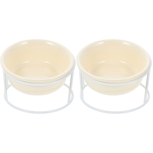2 Sets Pet Bowl -Spill Tableware 1