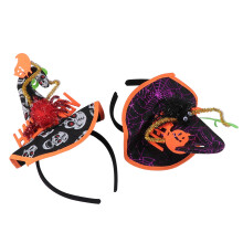 2Pcs Creative Halloween Hair Hoop Kids Hat Design Party Hairband
