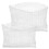 2Pcs Durable Metal Mesh Root Protectors White Plant Root Guard Basket 1