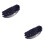 2Pcs Black Ribbon Border Lacework Polyester for DIY Wedding Projects 6