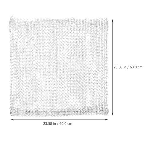 2Pcs Durable Metal Mesh Root Protectors White Plant Root Guard Basket 1