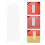 100Pcs Transparent Acrylic Bookmarks Creative DIY Reading Page Markers 8