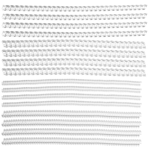 48Pcs Transparent Ring Resizer Adjustable Jewelry Ring Size Spacers