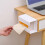 9Pcs Portable White Plastic Tissue Holder Wall Mounted Kitchen Supply 4