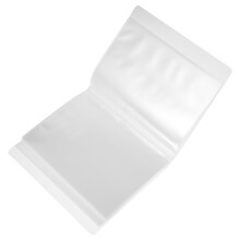 2Pcs Transparent Business Cards Holder Book Portable Organizer