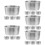 20Pcs Silver Multipurpose Sauce Cups for Home Steak Dipping and Snacks 9
