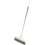 4Pcs Telescoping Soft Broom for Floor Cleaning Home Office Silver 1