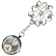 3Pcs Delicate Watches Portable Clip-on Chest Watch