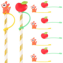 40Pcs Reusable Tip Covers Cute Protectors Assorted