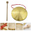 2Sets Copper Chinese Gong with Mallet Loud Resounding Percussion 7