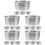 20Pcs Silver Multipurpose Sauce Cups for Home Steak Dipping and Snacks 6